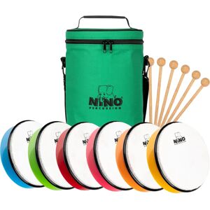 Nino Percussion Ninoset45 6 Handtrommel-Set - Percussion-Set Nino Percussion Ninoset45 6 Handtrommel-Set - Percussion-Set