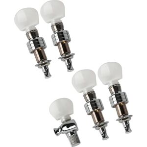 Ortega Guitars OTMBJDC-CR Biela-Chrómová - Ladicí mechanizmy na banjo Ortega Guitars OTMBJDC-CR Biela-Chrómová - Ladicí mechanizmy na banjo