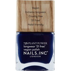 Nails Inc. Vegan Nail Polish - Long-lasting, Blue 14ml Nails Inc. Vegan Nail Polish - Long-lasting, Blue 14ml