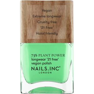 Nails Inc. Vegan Nail Polish - Easy Being Green - Long-Lasting Green Nail Polish Nails Inc. Vegan Nail Polish - Easy Being Green - Long-Lasting Green Nail Polish