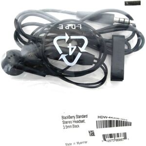 BlackBerry Modèle BT-HDW44306001 - Casque, Noir, Intra-auriculaire stéréo, jack 3,5 mm - Publicité BlackBerry Modèle BT-HDW44306001 - Casque, Noir, Intra-auriculaire stéréo, jack 3,5 mm - Publicité