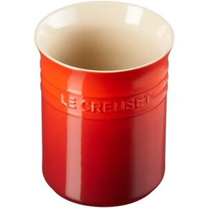 Le Creuset Cerise Stoneware Utensil Jar - Small - Kitchen Accessory Le Creuset Cerise Stoneware Utensil Jar - Small - Kitchen Accessory