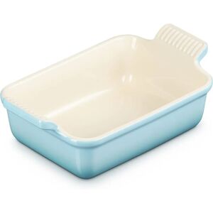 Le Creuset Teal Stoneware Small 19cm Heritage Rectangular Dish - Rectangular Dish Le Creuset Teal Stoneware Small 19cm Heritage Rectangular Dish - Rectangular Dish