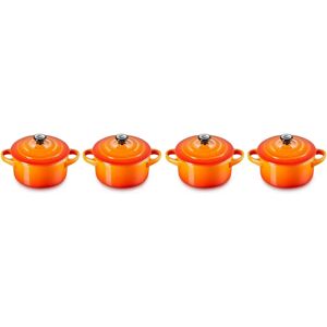Le Creuset Mini Cocotte Naranja - Mini Cocotte Le Creuset Mini Cocotte Naranja - Mini Cocotte