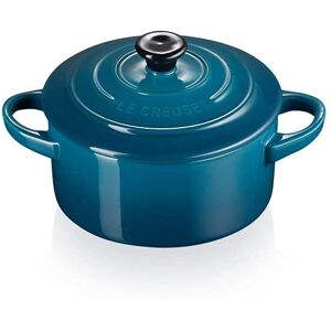 Le Creuset Mini Cocotte - Deep Teal - 250ml - Cooking Dish Le Creuset Mini Cocotte - Deep Teal - 250ml - Cooking Dish