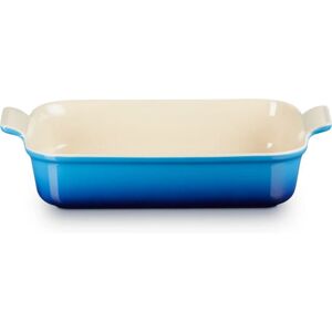 Le Creuset Azure Large Rectangular Baking Dish - 4L Oven- Safe Le Creuset Azure Large Rectangular Baking Dish - 4L Oven- Safe