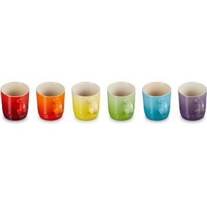 Le Creuset 79114108359030 Multicolour Espresso 6pc - Coffee Mugs Le Creuset 79114108359030 Multicolour Espresso 6pc - Coffee Mugs