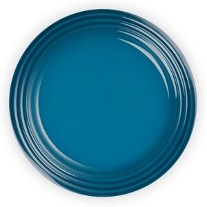 Le Creuset Deep Teal Steingut 22cm Beilagenteller - Beilagenteller Le Creuset Deep Teal Steingut 22cm Beilagenteller - Beilagenteller