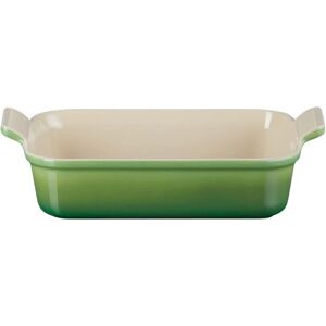 Le Creuset Bamboo Green Rectangular Dish - 26cm Oven Safe Le Creuset Bamboo Green Rectangular Dish - 26cm Oven Safe