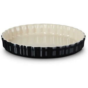 Le Creuset Zwarte gietijzeren ronde bakvorm 28cm / 2,1L Le Creuset Zwarte gietijzeren ronde bakvorm 28cm / 2,1L