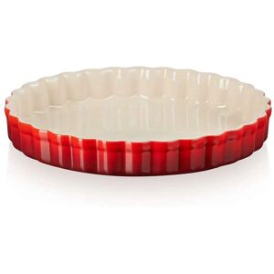 Le Creuset Cerise 24cm Fluted Flan - Bakeware Le Creuset Cerise 24cm Fluted Flan - Bakeware