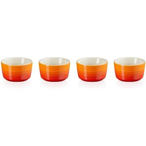 Le Creuset Ofenfächer 4er-Set Steinzeug - Ofenrot Le Creuset Ofenfächer 4er-Set Steinzeug - Ofenrot