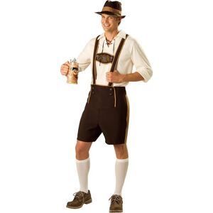 InCharacter Bavarian Lederhosen Costume - Oktoberfest, Brown, X-Large InCharacter Bavarian Lederhosen Costume - Oktoberfest, Brown, X-Large