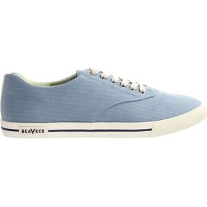 Seavees Hermosa Blue Mirage - Herringbone Twill, Surwash - Plimsolls Seavees Hermosa Blue Mirage - Herringbone Twill, Surwash - Plimsolls