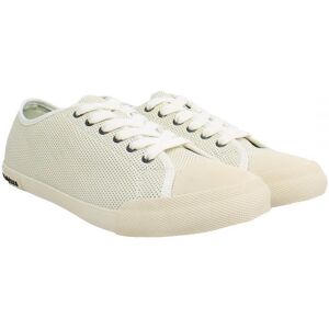 Seavees Army Issue Lage Witte Lederen Dames Sneakers - Sneakers Seavees Army Issue Lage Witte Lederen Dames Sneakers - Sneakers