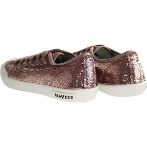 Seavees Monterey Rose Gold Geborduurde Sequins Sneakers - Dames Seavees Monterey Rose Gold Geborduurde Sequins Sneakers - Dames