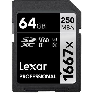 Lexar Professional 1667x SDXC - 64GB Lexar Professional 1667x SDXC - 64GB
