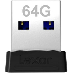 Lexar JumpDrive S47 USB Flash Drive - 64GB - Black - USB 3.2 Lexar JumpDrive S47 USB Flash Drive - 64GB - Black - USB 3.2
