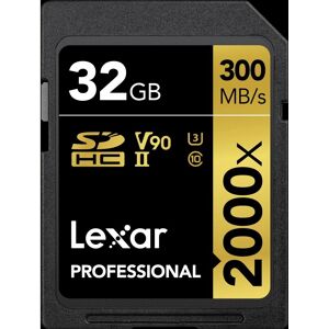 Lexar Professional 2000x SD - SDHC 32GB (LSD2000032G-BNNNG) Lexar Professional 2000x SD - SDHC 32GB (LSD2000032G-BNNNG)