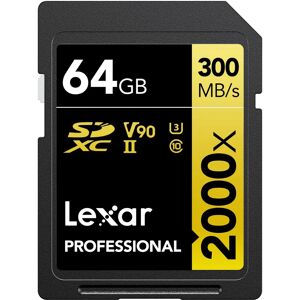 Lexar Professional 2000x UHS-II Memory Card - Memory Card Lexar Professional 2000x UHS-II Memory Card - Memory Card