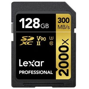 Lexar Professional 2000x SD - SDXC 128GB (LSD2000128G-BNNNG) Lexar Professional 2000x SD - SDXC 128GB (LSD2000128G-BNNNG)