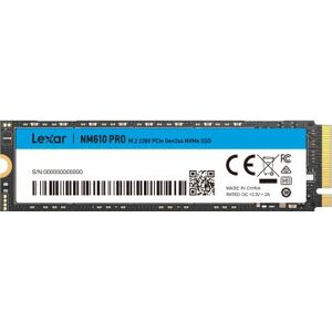 Lexar NM610PRO 1TB M.2 PCIe NVMe SSD - Type de produit Lexar NM610PRO 1TB M.2 PCIe NVMe SSD - Type de produit