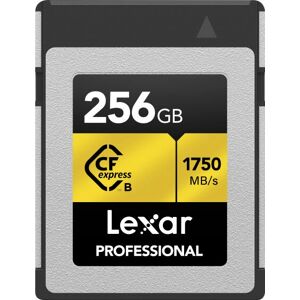 Tarjeta de memoria Lexar 256GB Gold CFexpress Tipo B Tarjeta de memoria Lexar 256GB Gold CFexpress Tipo B