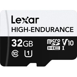 Lexar Haute Endurance 32 Go MicroSDHC UHS-I Classe 10 - Publicité Lexar Haute Endurance 32 Go MicroSDHC UHS-I Classe 10 - Publicité