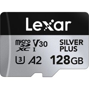 Lexar Professional SILVER PLUS microSDXC - 128GB Lexar Professional SILVER PLUS microSDXC - 128GB