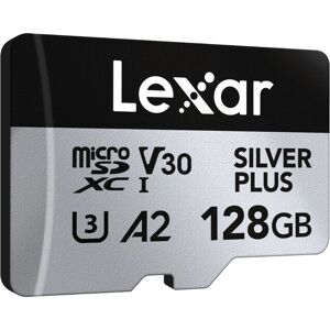 Lexar Professional SILVER PLUS microSDXC - 128GB Lexar Professional SILVER PLUS microSDXC - 128GB