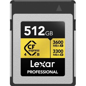 Lexar Professionelle CFexpress 512GB Typ B - Schnelle & Robuste Speicherkarte Lexar Professionelle CFexpress 512GB Typ B - Schnelle & Robuste Speicherkarte
