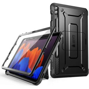 Coque antichoc noire Supcase pour Galaxy Tab S9 FE+ avec support - Publicité Coque antichoc noire Supcase pour Galaxy Tab S9 FE+ avec support - Publicité