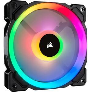 Ventilateur PC Corsair LL120 RGB - Double boucle lumineuse, 12cm, Noir/Blanc - Publicité Ventilateur PC Corsair LL120 RGB - Double boucle lumineuse, 12cm, Noir/Blanc - Publicité