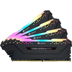 Module mémoire Corsair Vengeance RGB CMW32GX4M4C3200C16 - 32 GB - Noir - DDR4 - Publicité Module mémoire Corsair Vengeance RGB CMW32GX4M4C3200C16 - 32 GB - Noir - DDR4 - Publicité