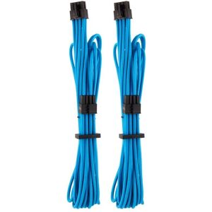 Corsair CP-8920239 Power Cable - 0.75m, Blue, Type 4 Gen 4 Corsair CP-8920239 Power Cable - 0.75m, Blue, Type 4 Gen 4