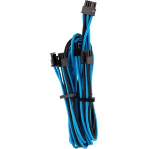 Cable de alimentación Corsair - Azul/Negro - Tipo 4 - Generación 4 - 0,65m Cable de alimentación Corsair - Azul/Negro - Tipo 4 - Generación 4 - 0,65m