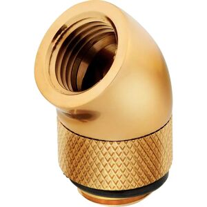 Corsair Hydro X Series 45° Rotary Adapter - Gold - Liquid Cooling Fitting Corsair Hydro X Series 45° Rotary Adapter - Gold - Liquid Cooling Fitting