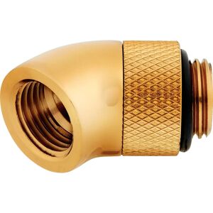 Corsair Hydro X Series 45° Rotary Adapter - Gold - Liquid Cooling Fitting Corsair Hydro X Series 45° Rotary Adapter - Gold - Liquid Cooling Fitting