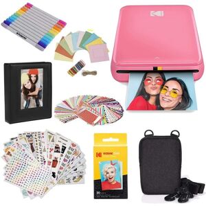 KODAK Pink - Instant Photo Printer - Bluetooth/NFC - ZINK Technology KODAK Pink - Instant Photo Printer - Bluetooth/NFC - ZINK Technology