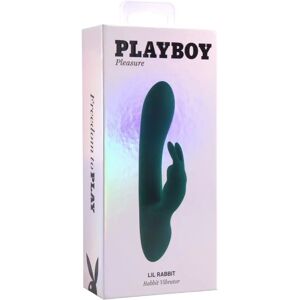 Vibrateur Playboy Toys Pleasure Lil Rabbit Green - Stimulateur G-spot & Clitoris - Publicité Vibrateur Playboy Toys Pleasure Lil Rabbit Green - Stimulateur G-spot & Clitoris - Publicité