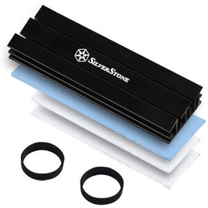 SilverStone - SST-TP02-M2 - Schwarz - M.2 - Heatsink SilverStone - SST-TP02-M2 - Schwarz - M.2 - Heatsink
