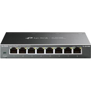 TP-Link TL-SG108E Managed L2 Gigabit Ethernet - Switch TP-Link TL-SG108E Managed L2 Gigabit Ethernet - Switch