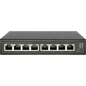Switch sieciowy Gigabit Ethernet L2 zarządzany LevelOne GES-2108P - 8 portów PoE Switch sieciowy Gigabit Ethernet L2 zarządzany LevelOne GES-2108P - 8 portów PoE