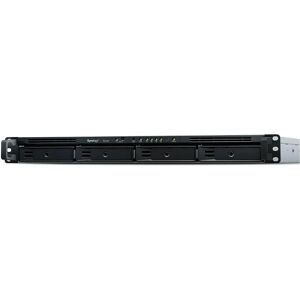 Synology RX418 Disk Array - 4 Bay Rack (1U) Black & Grey Synology RX418 Disk Array - 4 Bay Rack (1U) Black & Grey