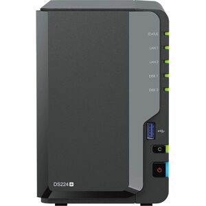 Synology DS224+ NAS compact en noir avec 2GB DDR4 - Publicité Synology DS224+ NAS compact en noir avec 2GB DDR4 - Publicité