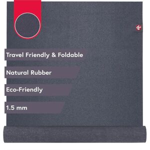 Manduka eKO SuperLite Travel Yoga Mat - Charcoal - Female - Ultralight, Grip, Foldable - Yoga Mat Manduka eKO SuperLite Travel Yoga Mat - Charcoal - Female - Ultralight, Grip, Foldable - Yoga Mat