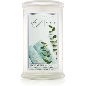 Kringle Candle Eucalyptus & Cotton - Lumină parfumată Kringle Candle Eucalyptus & Cotton - Lumină parfumată
