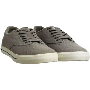 Seavees Hermosa Mens Grey Canvas Shoes - Casual Comfort Seavees Hermosa Mens Grey Canvas Shoes - Casual Comfort