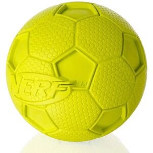 NERF Dog Squeak Soccer Ball - Dog Toy - Bright Colors NERF Dog Squeak Soccer Ball - Dog Toy - Bright Colors