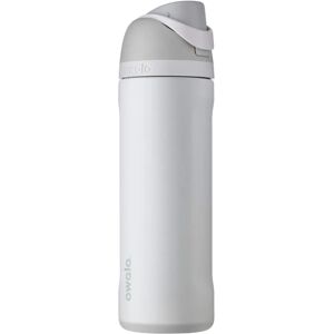Owala FreeSip 24 oz. Vacuum Insulated Stainless Steel Water Bottle White - Water Bottle Owala FreeSip 24 oz. Vacuum Insulated Stainless Steel Water Bottle White - Water Bottle